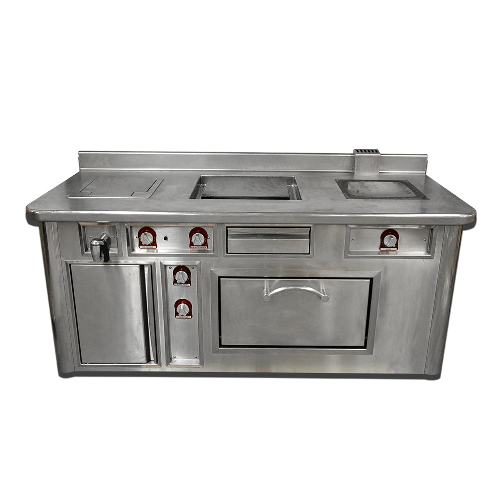 Fourneau électrique L.1900 x l.820 x H.800 mm - Athanor ATHANORF1