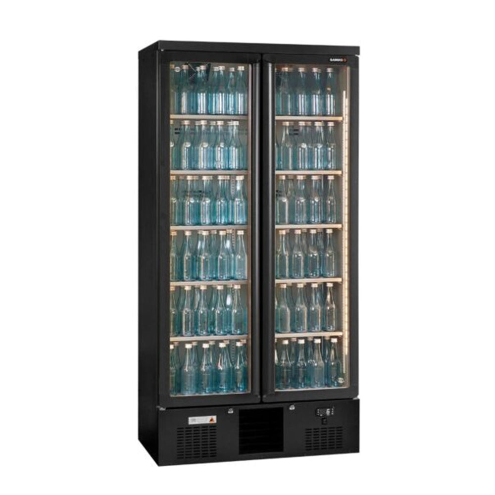 Refroidisseur de bouteilles Maxiglass droit à portes vitrées - Gamko MG3/500G