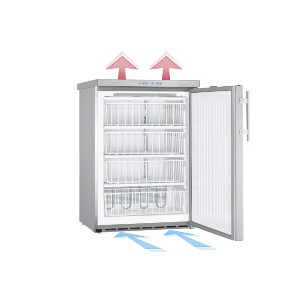 Table top négatif inox -9°C / -26°C - Liebherr GGU1550