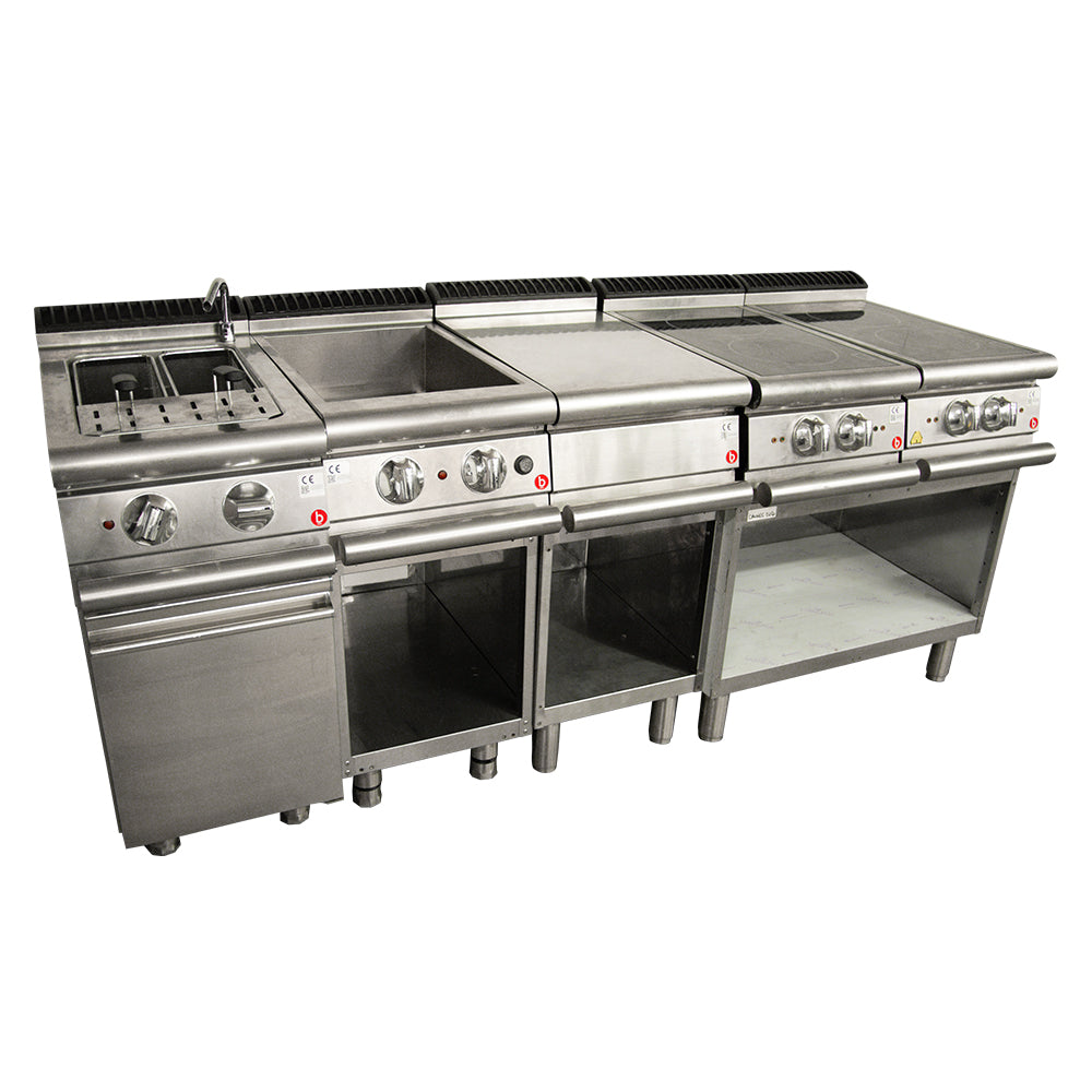 Ligne de cuisson L.2000 x P.700 mm QUEEN7 - Baron
