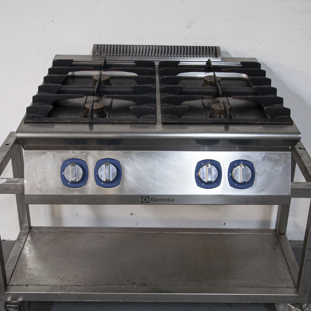 Cuisson modulaire 4 feux vifs gaz Top - Electrolux 391003
