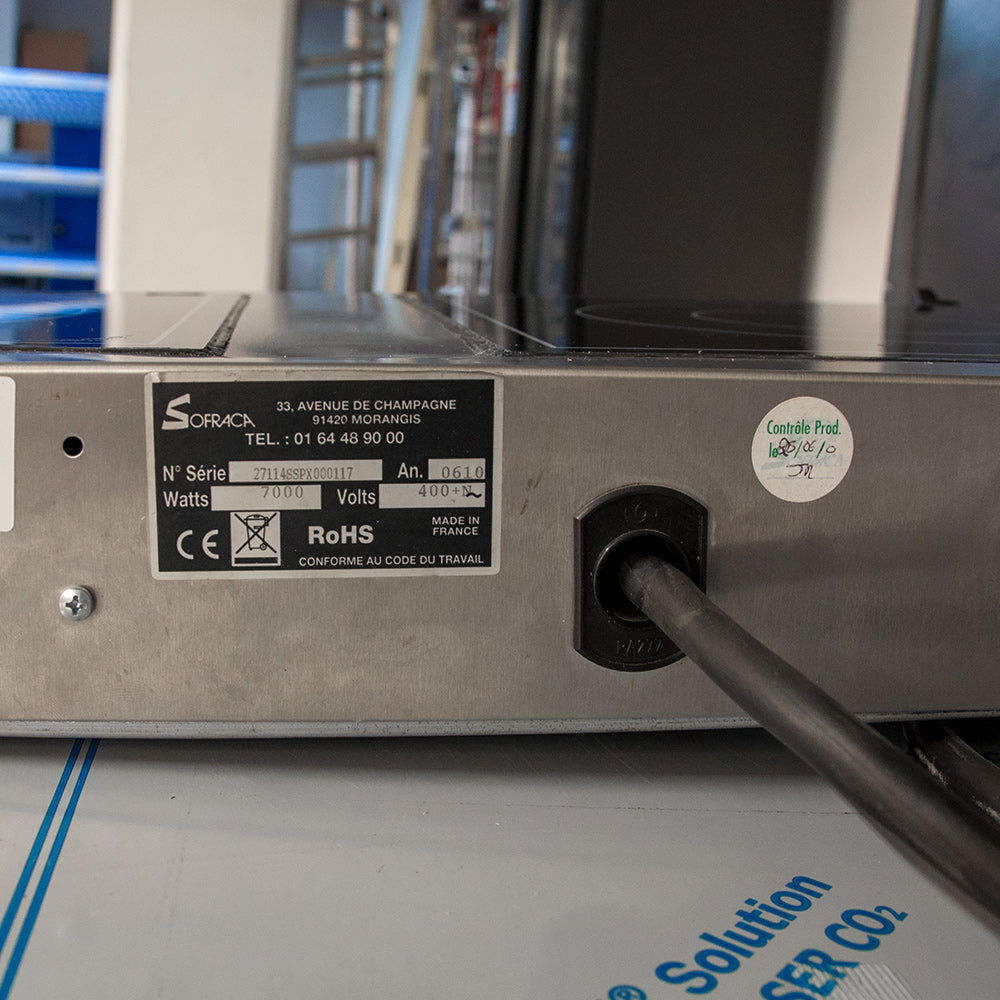 Réchaud vitrocéramique 2 feux - Sofraca 27114D