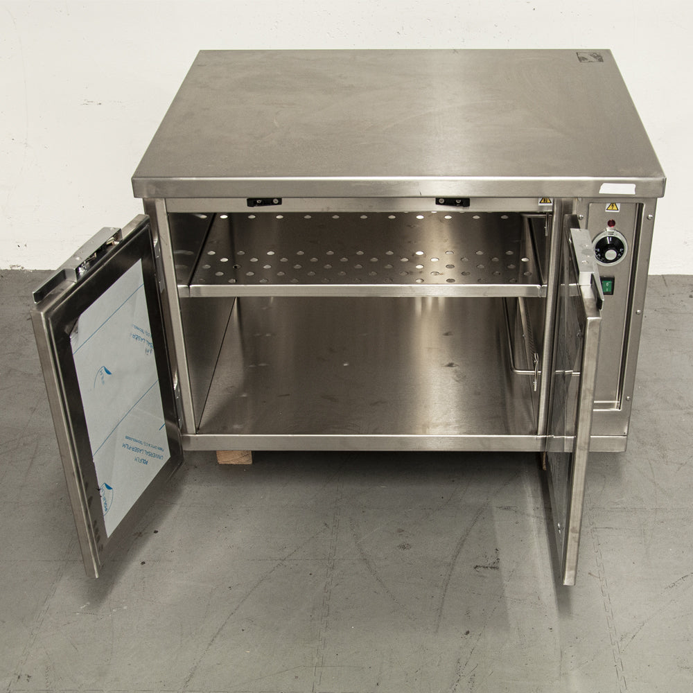 Meuble chaud 2 portes inox - BC Inox 1912/13711