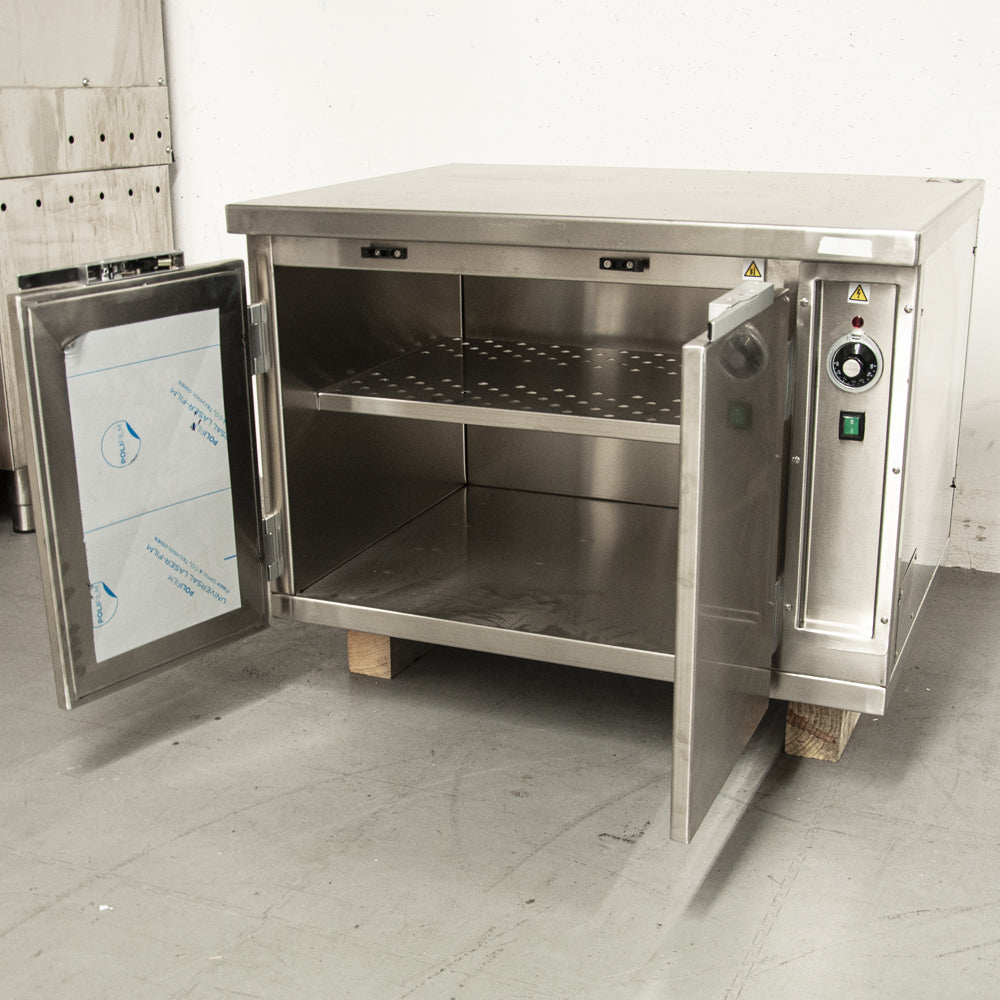 Meuble chaud 2 portes inox - BC Inox 1912/13711