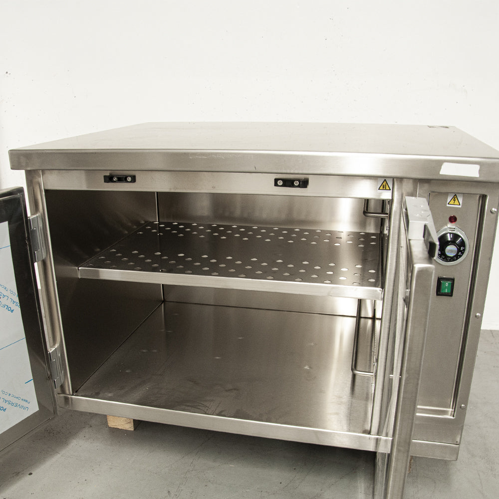 Meuble chaud 2 portes inox - BC Inox 1912/13711