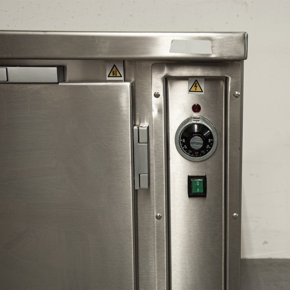 Meuble chaud 2 portes inox - BC Inox 1912/13711