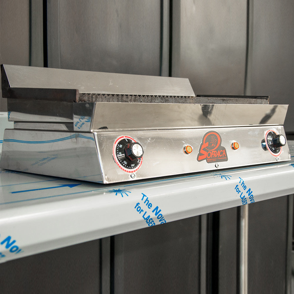 Plaque de cuisson électrique spéciale Hamburger - Sofraca 23104