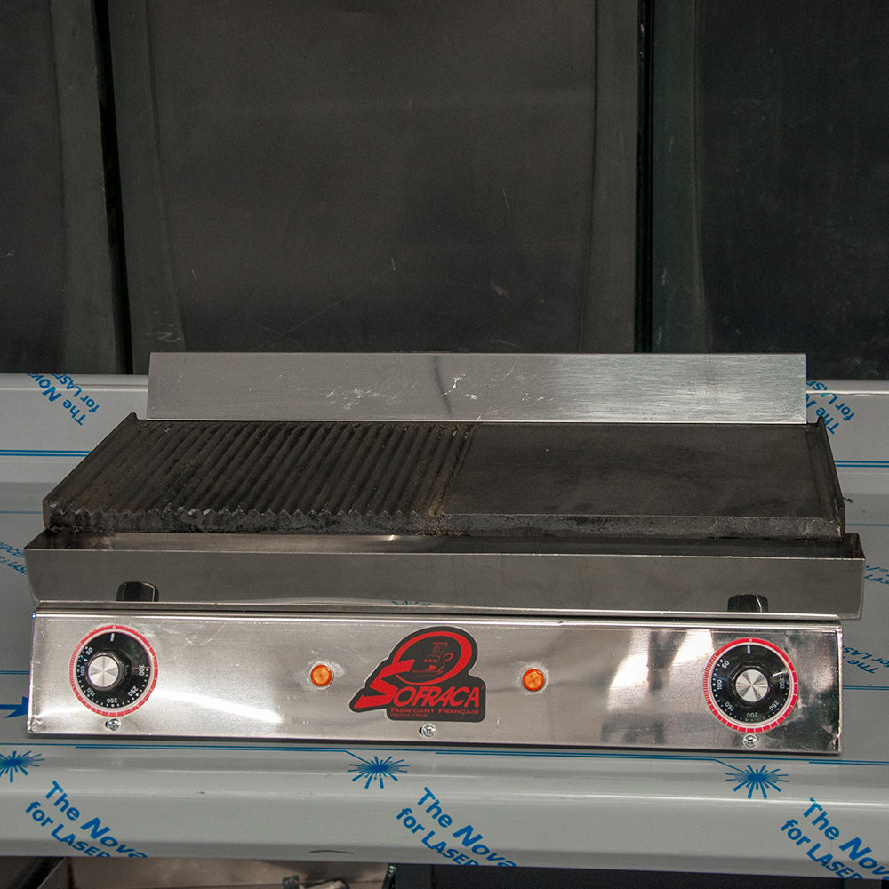 Plaque de cuisson électrique spéciale Hamburger - Sofraca 23104