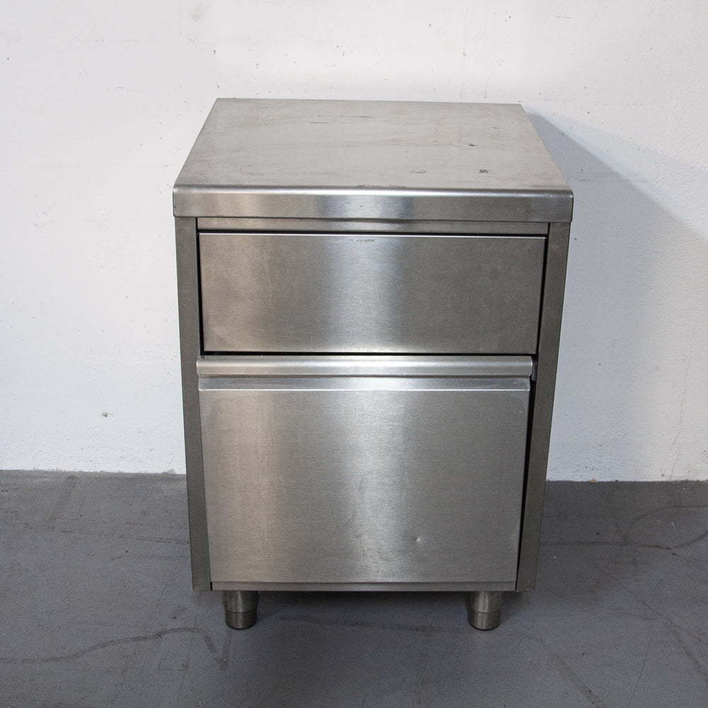 Meuble inox avec poubelle intégrée - Tournus 844675