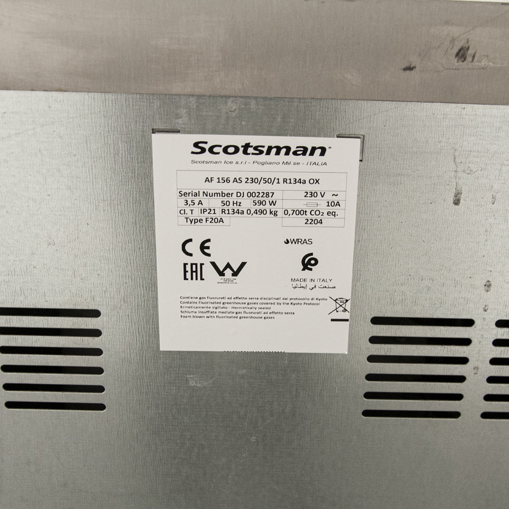 Machine à glace en grains 160 kgs avec cabine incorporée - Scotsman AF 156 AS