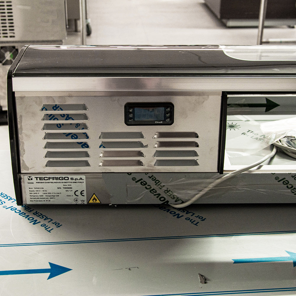 Vitrine réfrigérée noire 8 GN 1/3 - Coldmaster Tapas 8 GN