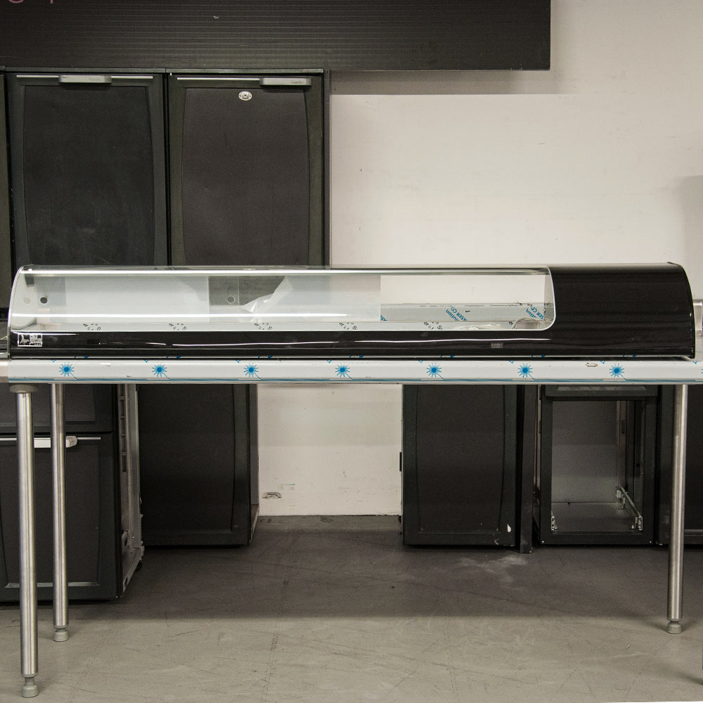 Vitrine réfrigérée noire 8 GN 1/3 - Coldmaster Tapas 8 GN