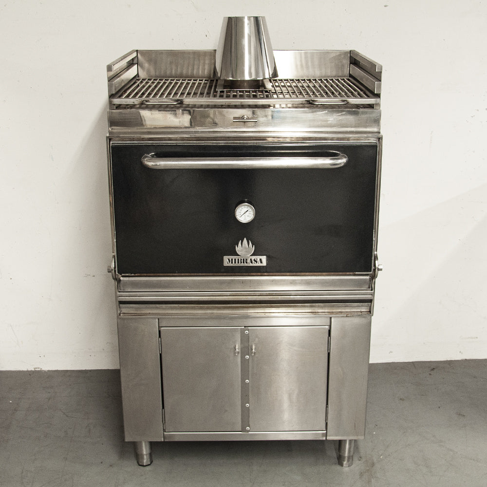 Four à braise L.955 x P.700 x H. 1245 mm - HMB SB 110 MIBRASA