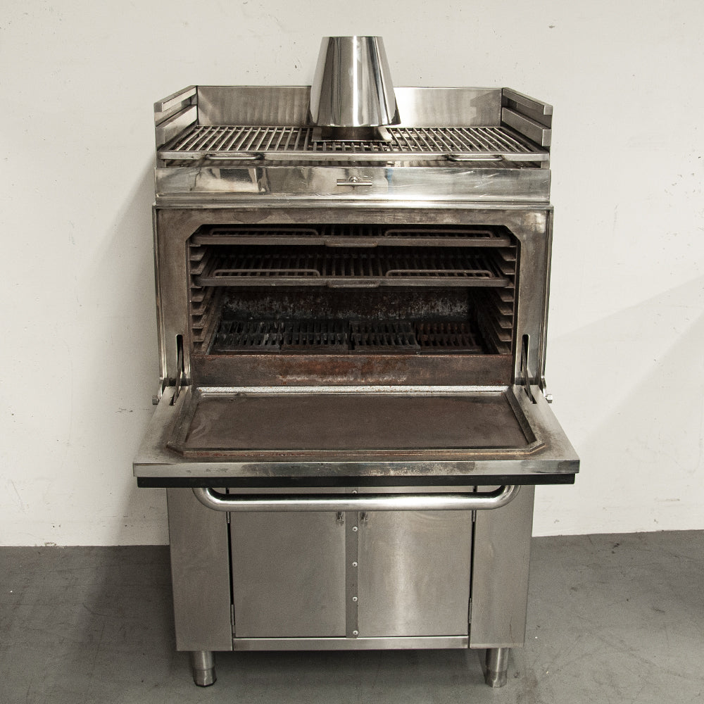 Four à braise L.955 x P.700 x H. 1245 mm - HMB SB 110 MIBRASA