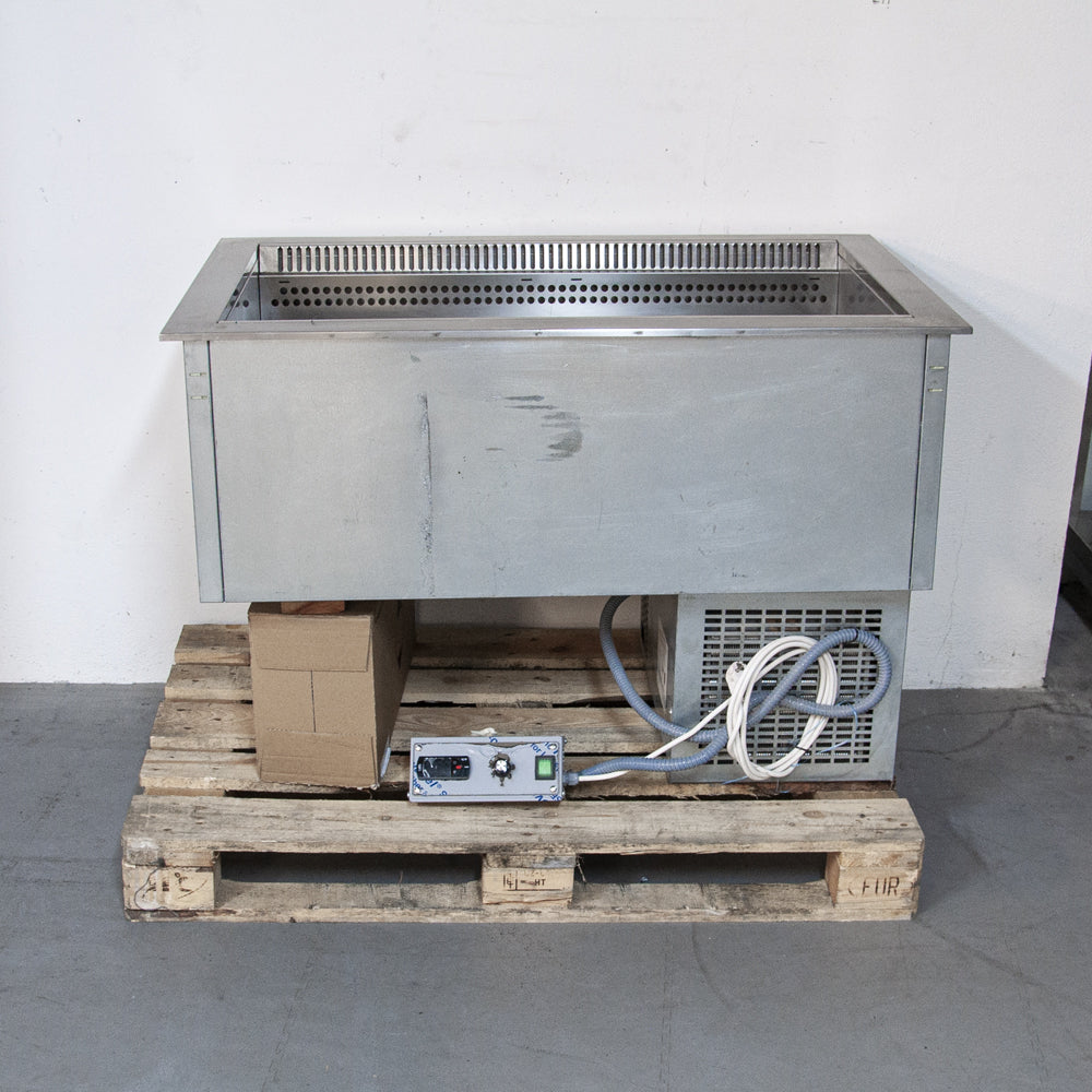 Cuve froide ventilée capacité 3 GN 1/1 à encastrer - Eratos CFV3G