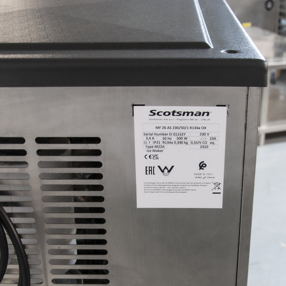 Machine à glace en grains 120 kg/24h - Scotsman MF 26 AS