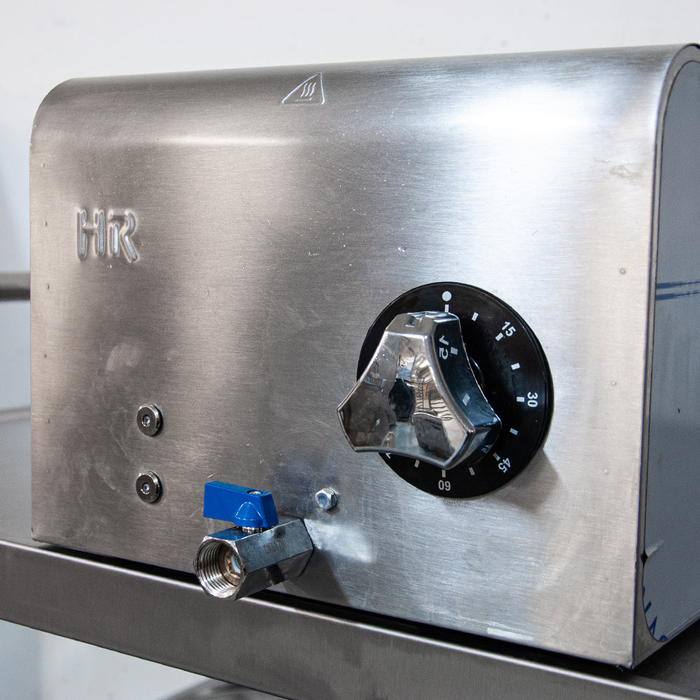 Bain-marie électrique inox à poser GN 1/2 avec robinet - 1000 W - HR Fainca BM300