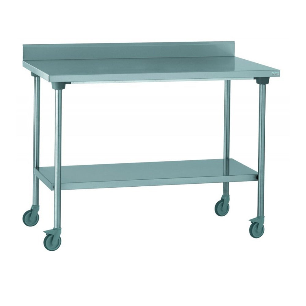 Table CHR sur roues à dosseret avec étagère - Tournus 523267