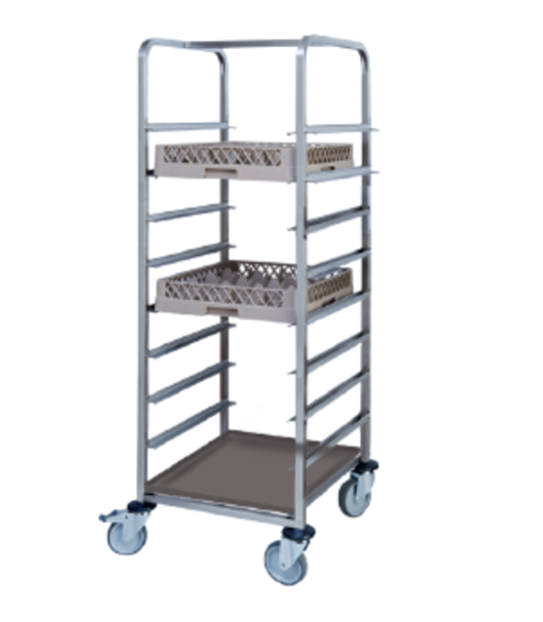 Chariot pour casier de lavage 9 niveaux - Pujadas P80.760