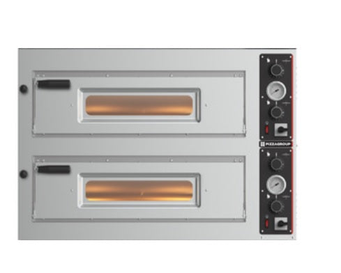 Four à pizza traditionnel 2 chambres 4 pizzas - Pizza Group SIX 8