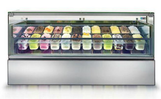 Vitrine à glace 18 bacs Super Gelato Show - ISA OLIMPICA VG170RV