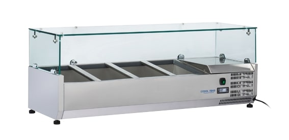 Vitrine réfrigérée horizontale GN 1/3 31L - Cool Head VRX12/38