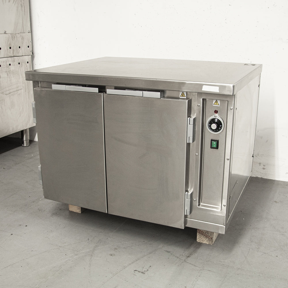 Meuble chaud 2 portes inox - BC Inox 1912/13711