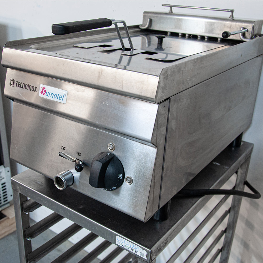 Friteuse avec cuve de 8 litres à poser - Tecnoinox FR35E/6/0