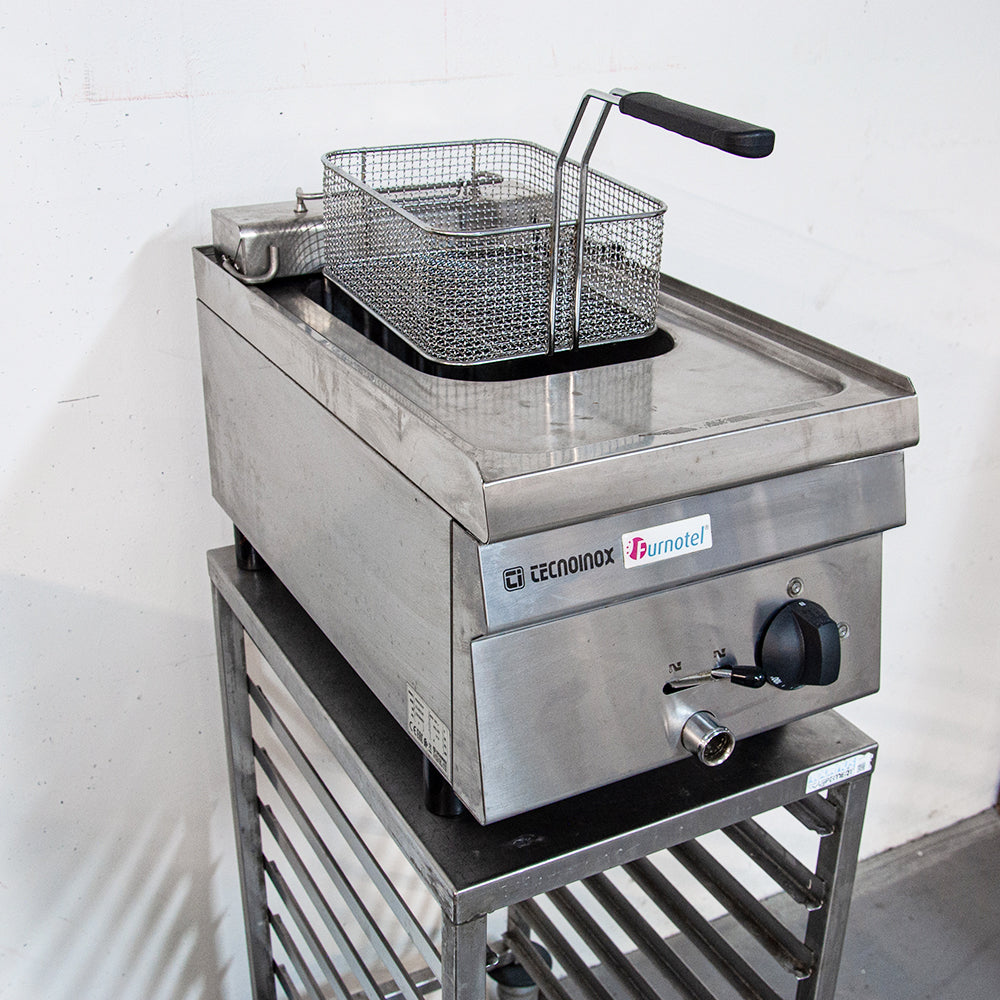 Friteuse avec cuve de 8 litres à poser - Tecnoinox FR35E/6/0