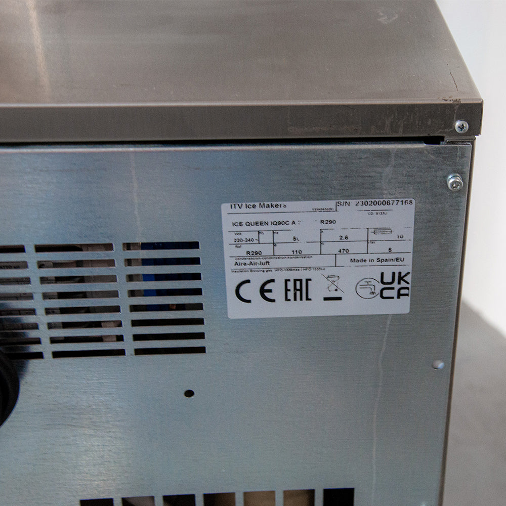Machine à glace en grains 94 kg / 24 h - ITV Ice Makers ICE QUEEN IQ90C A
