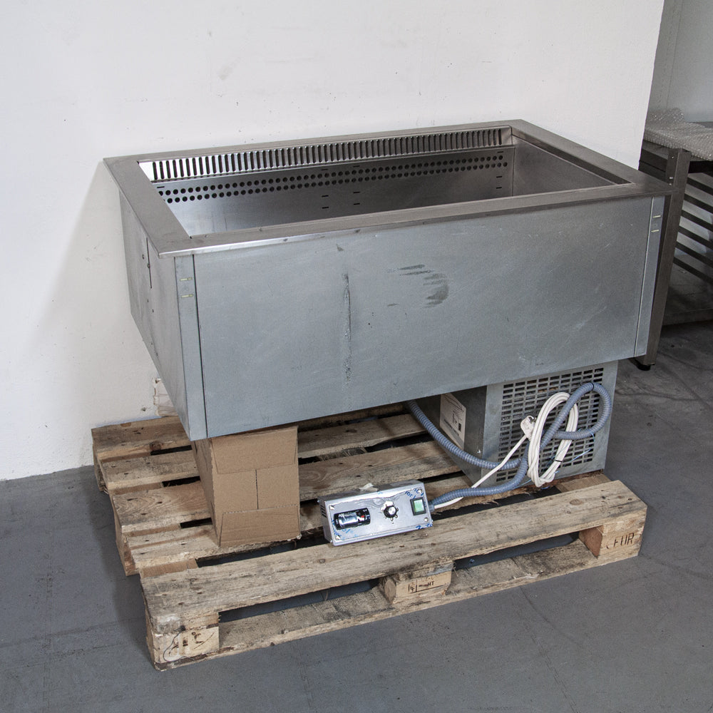 Cuve froide ventilée capacité 3 GN 1/1 à encastrer - Eratos CFV3G