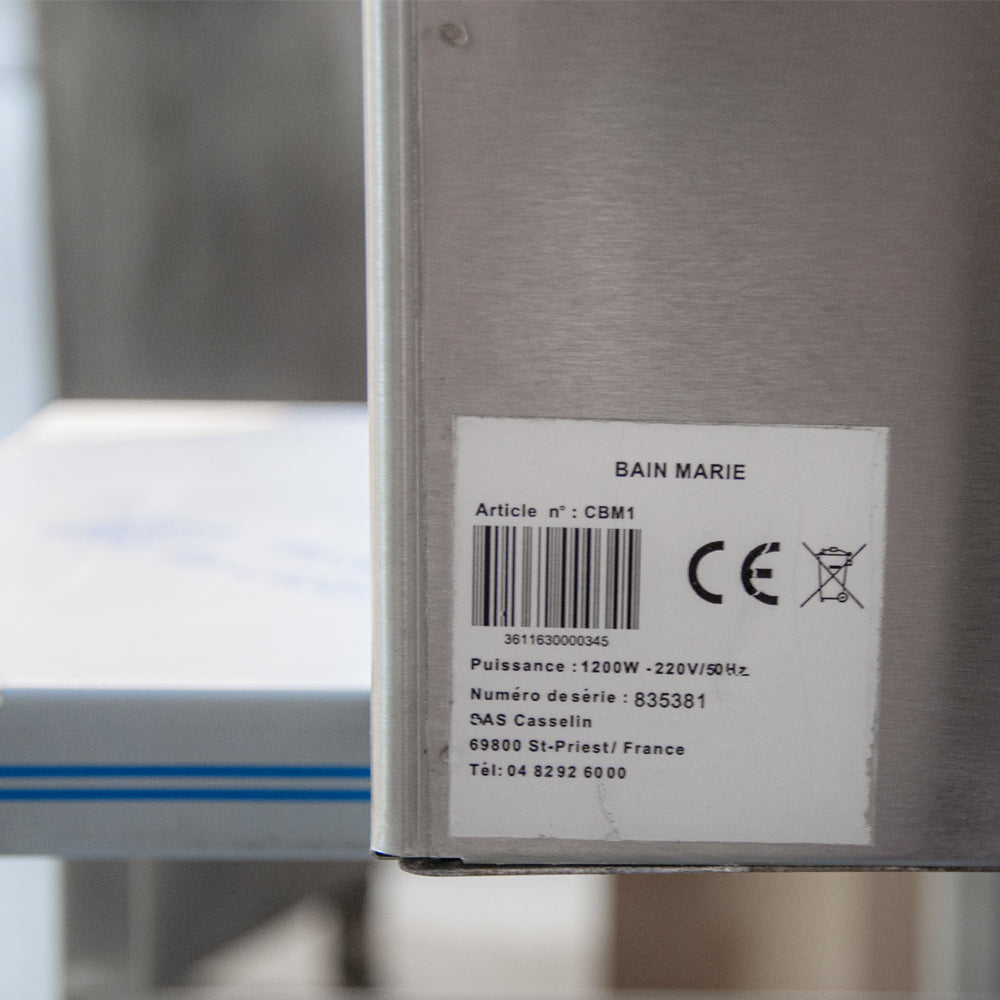 Bain-marie sans robinet GN 1/1 - Casselin CBM1
