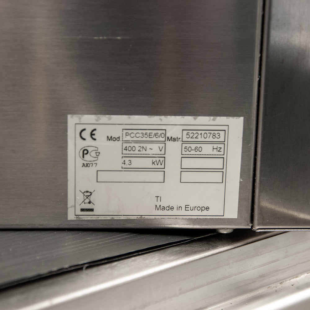 Plaque vitrocéramique électrique 2 zones - 350x600x300 mm - Tecnoinox PCC35E/6/0