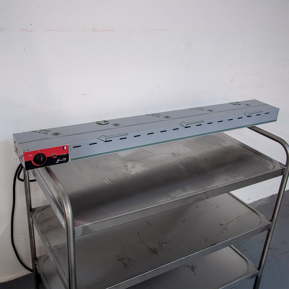 Rampe céramique de maintien au chaud avec régulateur - 230V - Lg.1200mm - Sofraca 33082CR