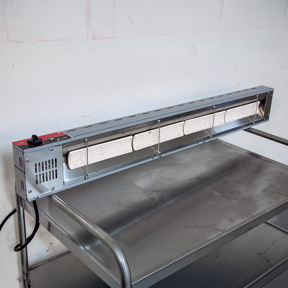 Rampe céramique de maintien au chaud avec régulateur - 230V - Lg.1200mm - Sofraca 33082CR