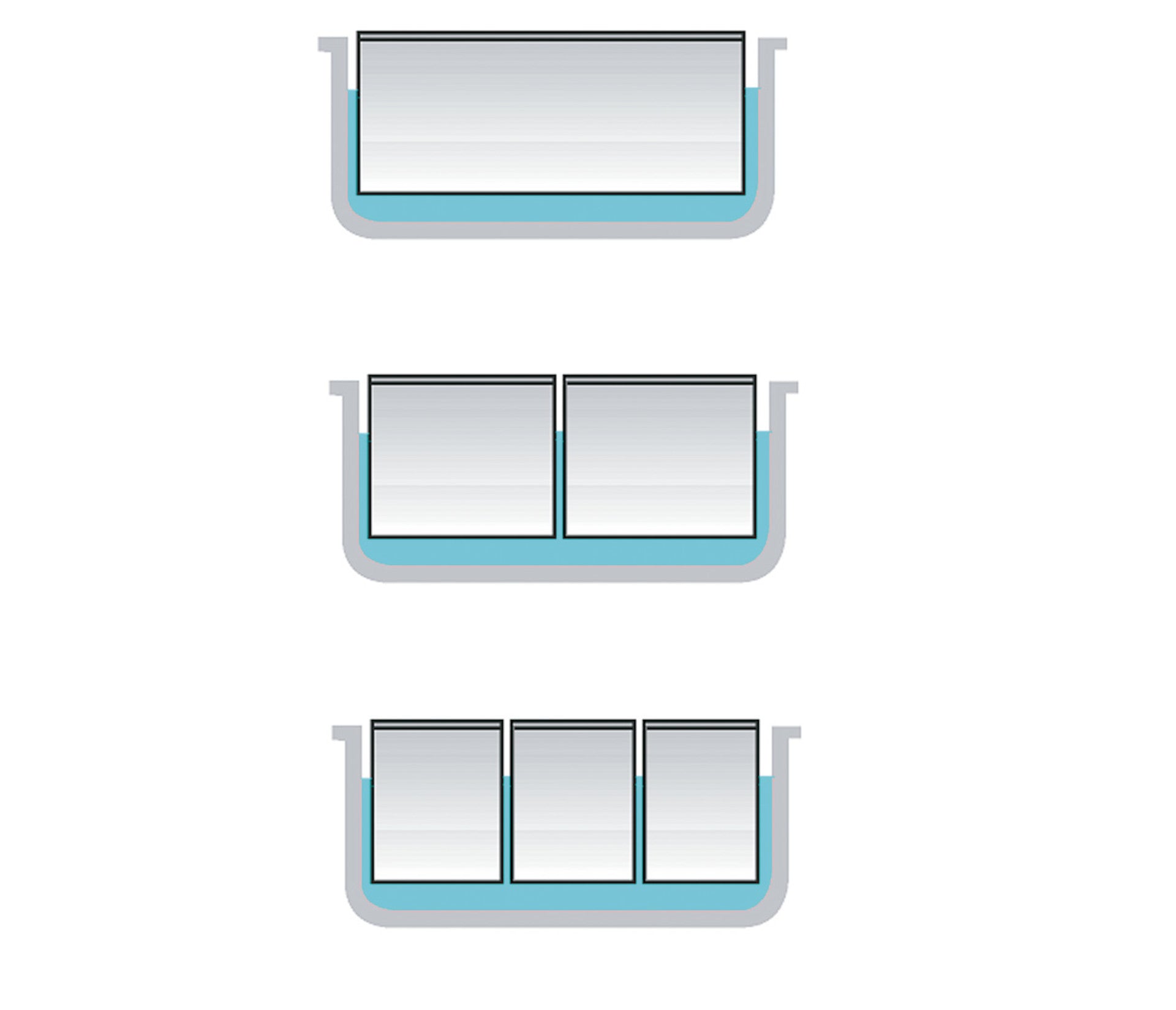 Bain-marie électrique inox à poser GN 1/1 avec robinet - 24 L - 1300 W - Lacor 69036